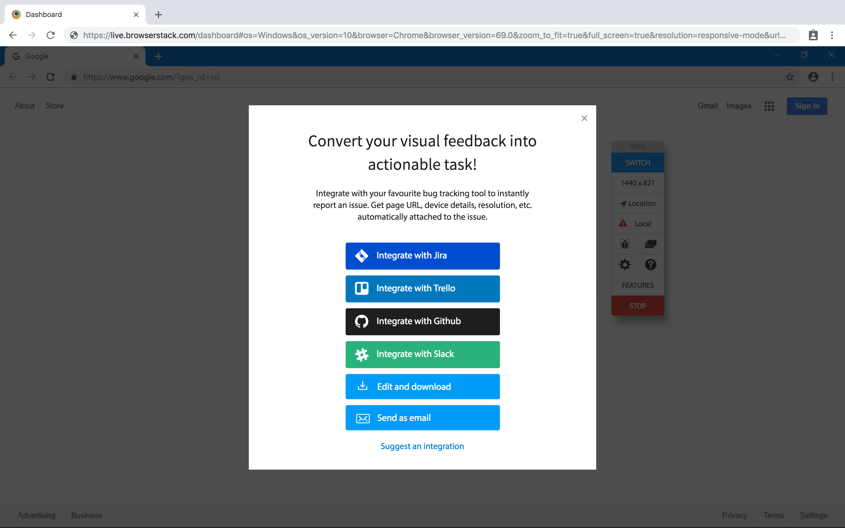 GitHub Integration Step 2
